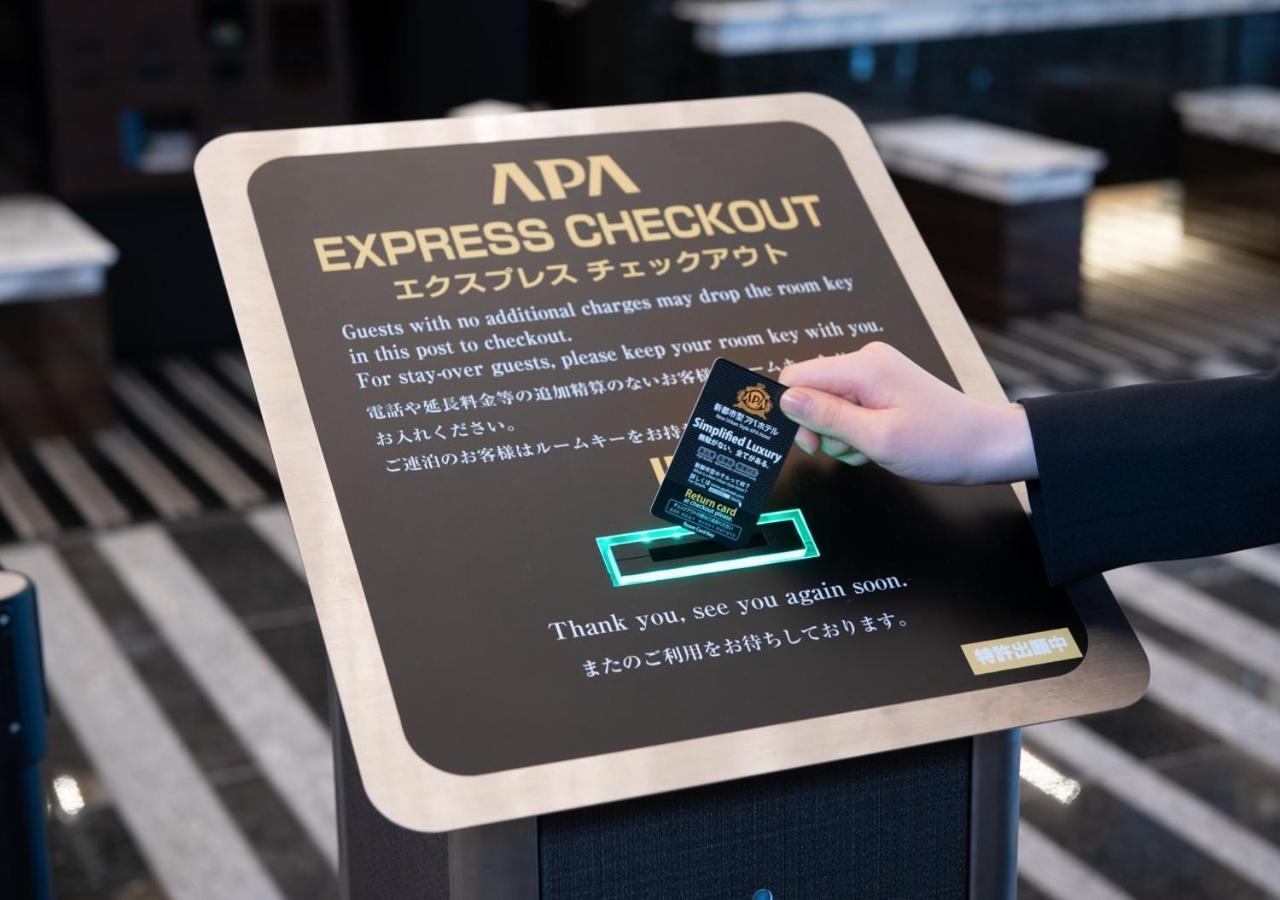Apa Hotel Hatchobori Shintomicho Tokio Buitenkant foto