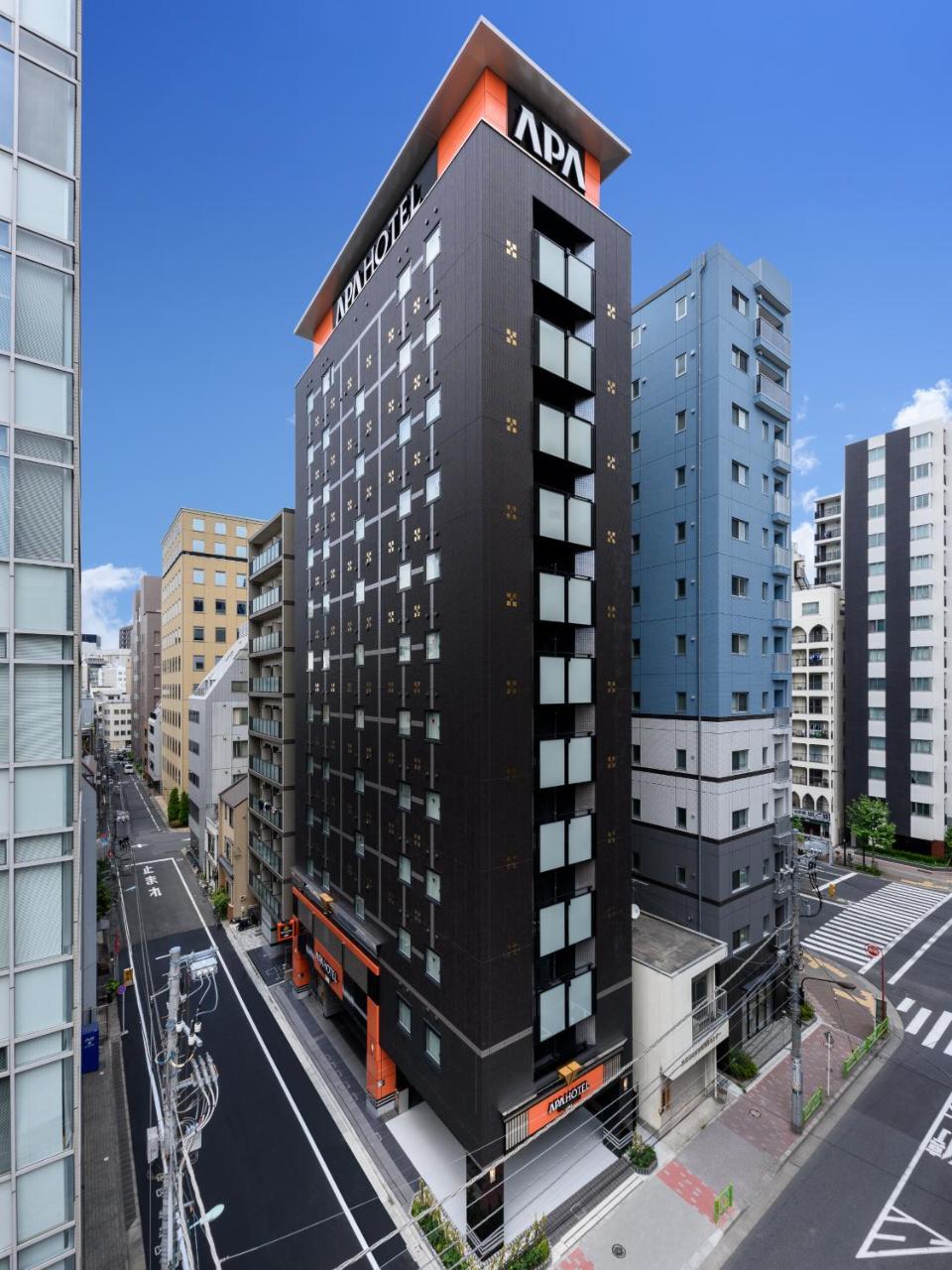 Apa Hotel Hatchobori Shintomicho Tokio Buitenkant foto