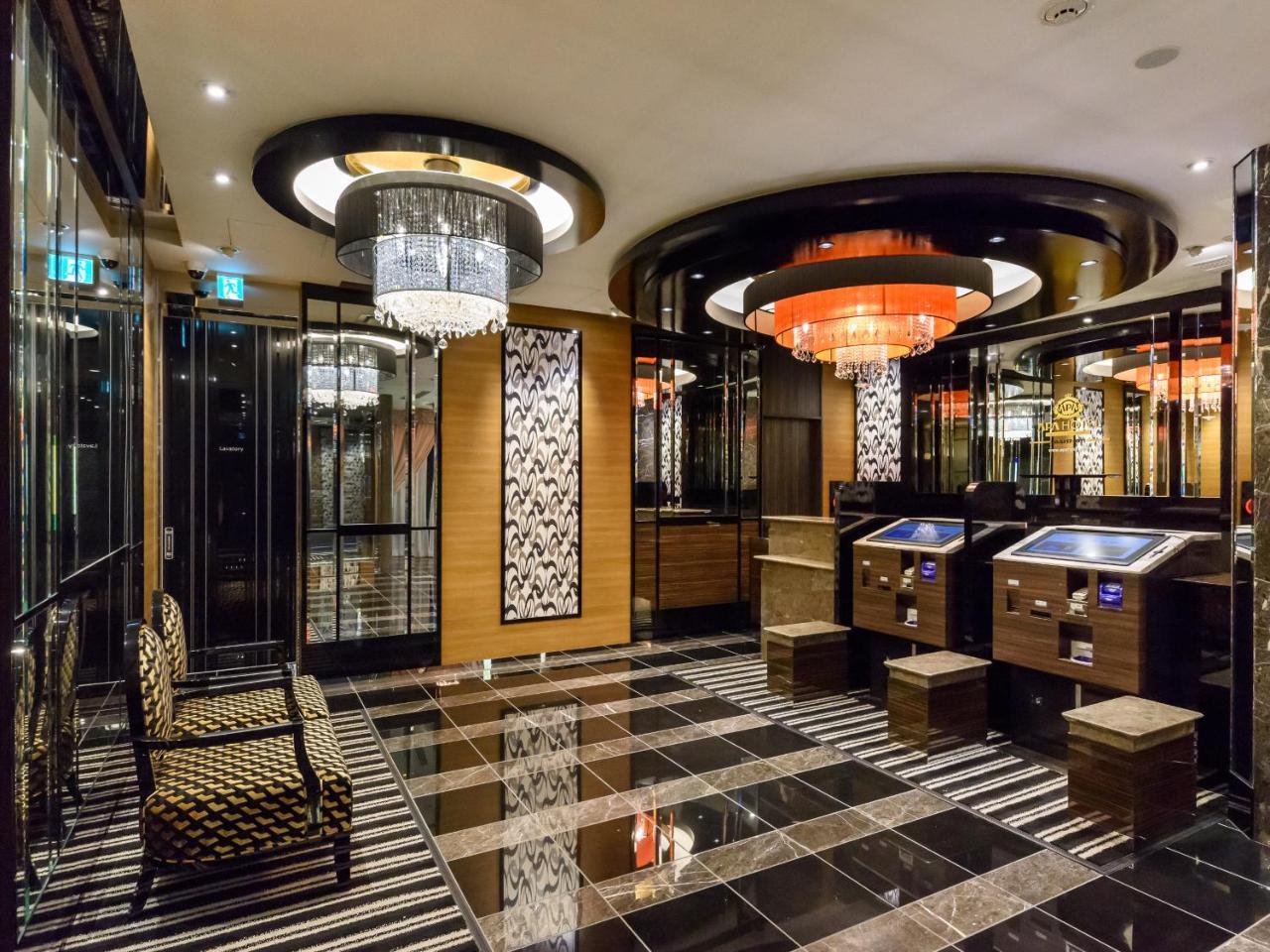 Apa Hotel Hatchobori Shintomicho Tokio Buitenkant foto